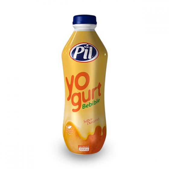 Yogurt Bebible Durazno Botella 1000 G Pil Andina