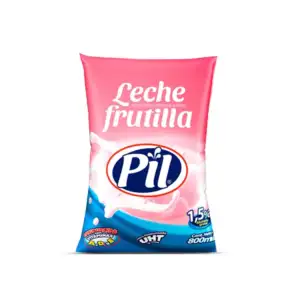 Leche sabor frutilla BOLSA 800ML