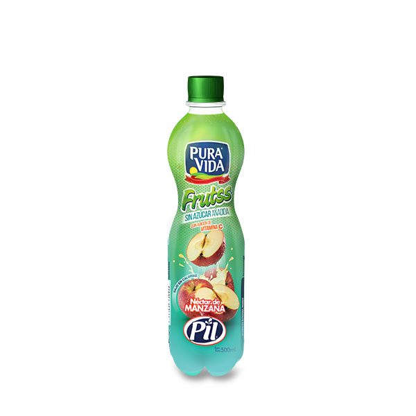 Pura Vida Frutss Manzana Sin Azucar Anadida 500 Ml Pil Andina