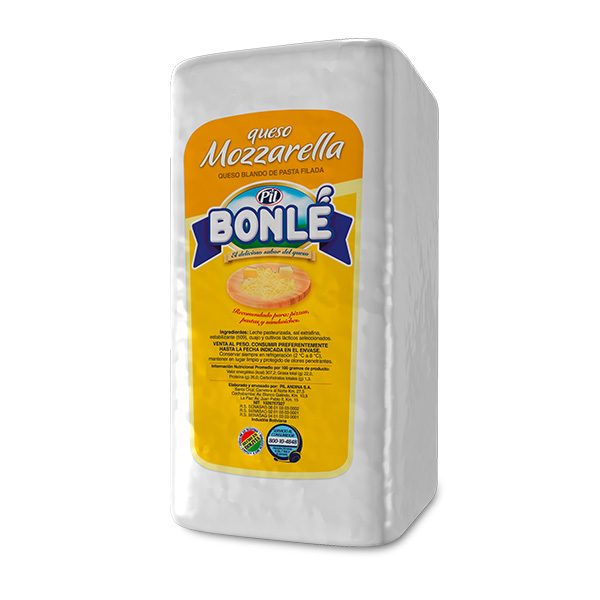 Queso Bonle Mozzarella 1kg Pil Andina